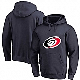 Carolina Hurricanes Navy All Stitched Pullover Hoodie,baseball caps,new era cap wholesale,wholesale hats